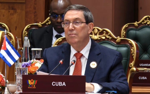 Bruno Rodriguez en BRICS 2026